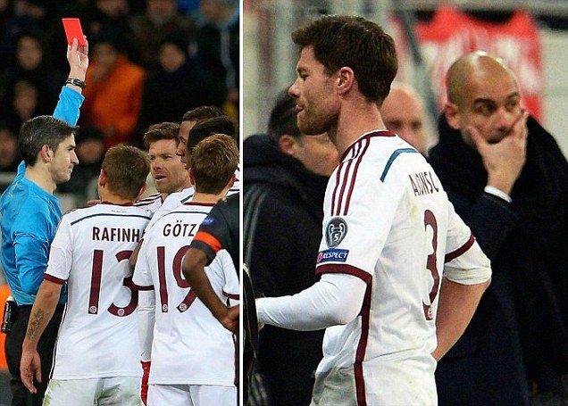 Alonso Sial di Laga ke-100 Liga Champions setelah Diusir Wasit